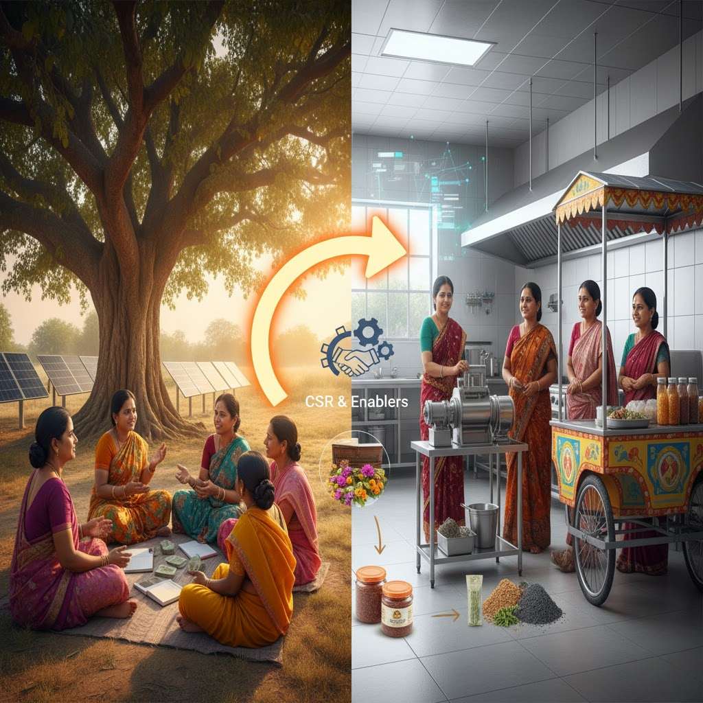 From SHGs to Startups: Enabling Women Through CSR and Entrepreneurship  