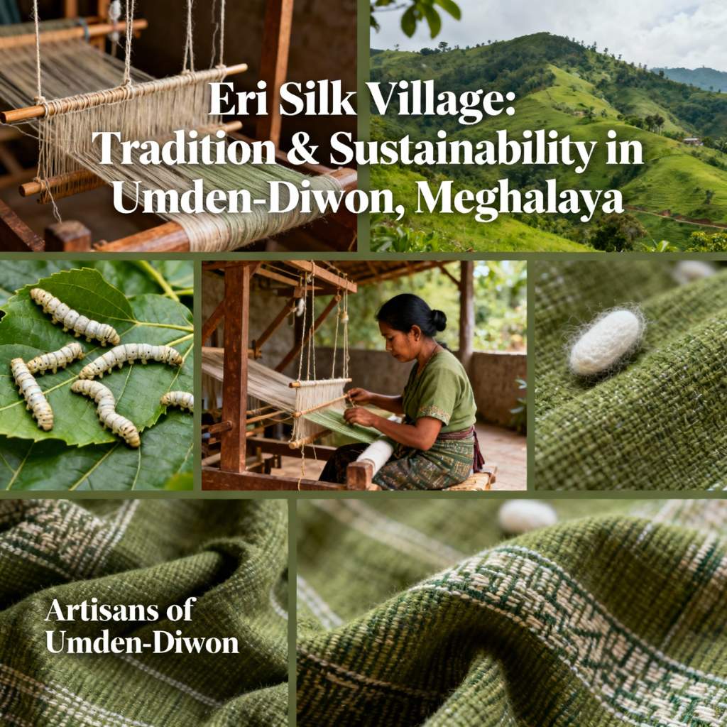 Threads of Tradition: A Journey to the Eri Silk Village